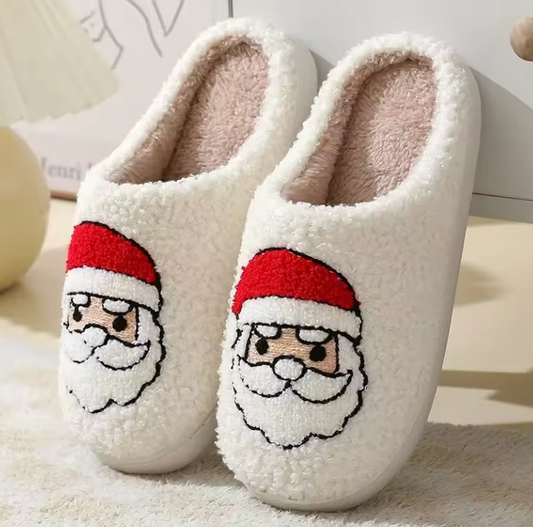 Cozy Christmas Holiday Slippers