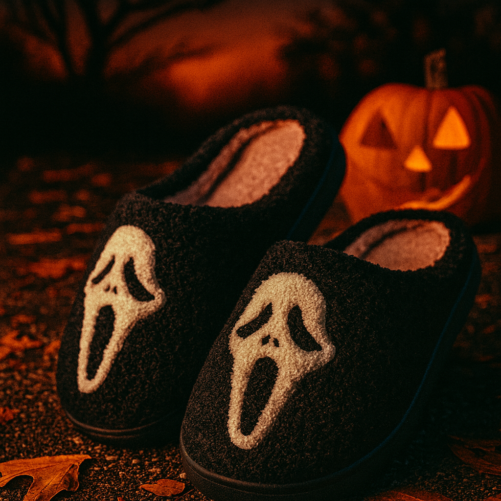 Halloween Spooky Comfortable Slip Ons