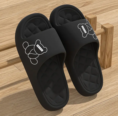Bear Comfortable Easy Slip On Slides
