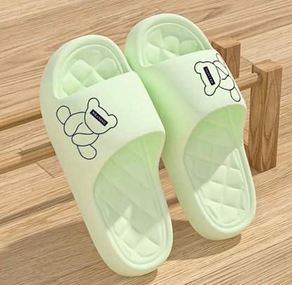 Bear Comfortable Easy Slip On Slides